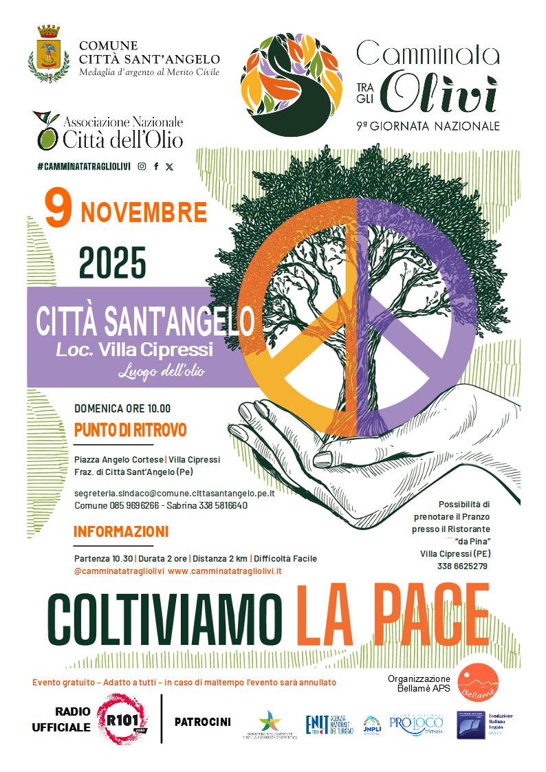 CAMMINATA TRA GLI OLIVI 2025